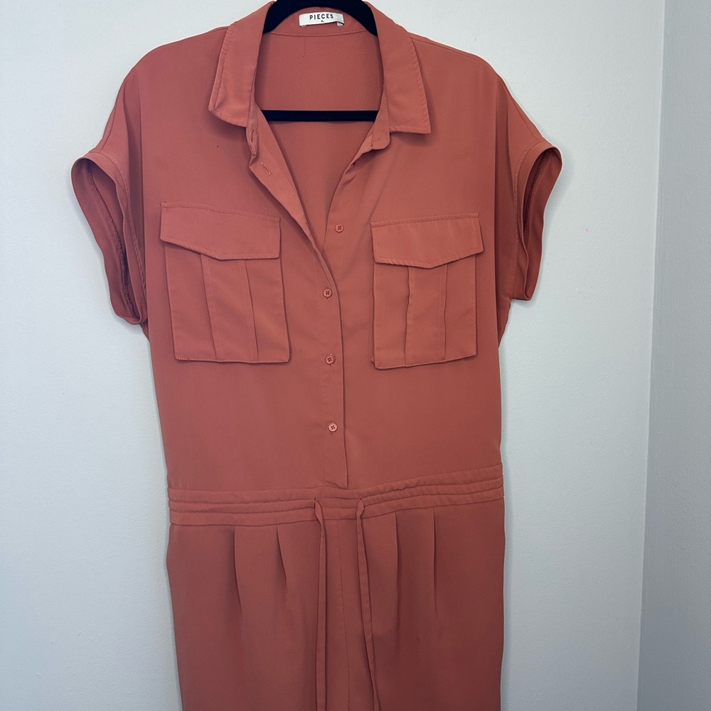 Ficeda Women's Rust Jumpsuit